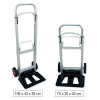 Outillage - Chariot en aluminium pliable et extensible cap 90kg 52201