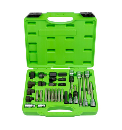 Mallettes outils - Coffret demontage poulies alternateur 30 pièces 52293