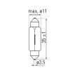 Outillage - Lamp obn 12v 5w sv8,3 11x31 52371