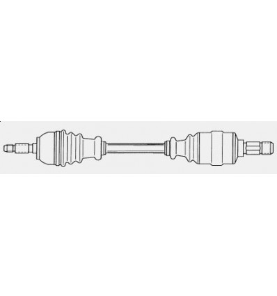 Cardan - arbre de transmistion gauche Peugeot 306 2.0 Hdi 1.9 D TD sans Abs 306