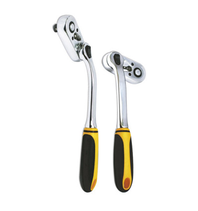 Clé à cliquet - Cliquet 48 dents à tête inclinable 1/2" 310mm 52586