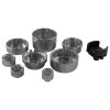 Mallettes outils - Coffret de 9 cloches pour filtres à huile 52615
