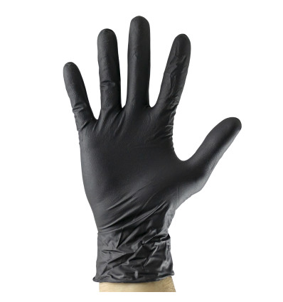 Outillage - Gants jetables nitrile noir t:xl 5mil 52683