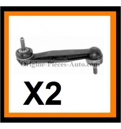 2x Biellette stabilisatrice arriere peugeot 406 barre de suspension Biellette