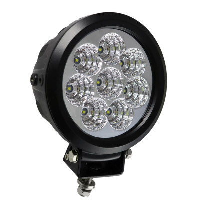 Outillage - Lanterne de travail de 8 leds 80w ronde lumière diffuse 53052