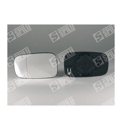 Glace de retroviseur gauche avec support chauffant Renault Clio 3 Scenic 2 et Megane 2 Verre de rétroviseur