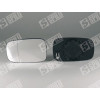 Verre de rétroviseur - Glace de rétroviseur gauche avec support chauffant pour Renault Clio 3 Scénic 2 et Mégane 2 6012545M