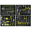 Coffret à douilles - Coffret de douilles aluminum 198 pièces 53160