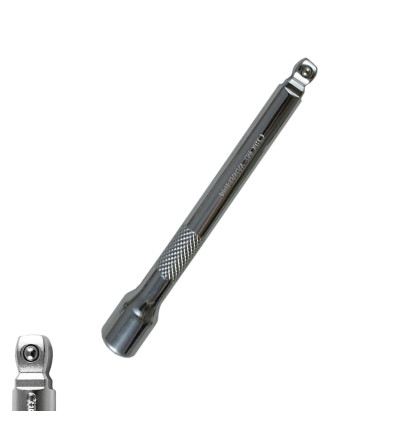 Douille - Barre d'extension de 1/4" à tête sphérique 100mm 12997