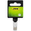 Adaptateur pour douille - Adaptateur a 1/4" per manche tournevis, chromé 13652