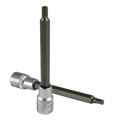 Embout de tournevis - Douille 1/2" 6 pans pointe h5 140mml 13693