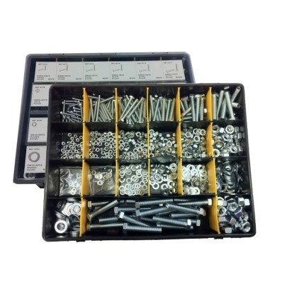 Outillage - Mallette mixte visserie boulonnerie et rondelles 51804