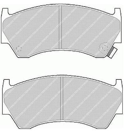 JEU DE PLAQUETTES DE FREIN AVANT NISSAN ALMERA