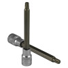 Douille à embout torx - Douille 6 pans Torx 1/2" 6 pans Torx pointe t70 140mml 13579
