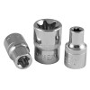 Douille à embout torx - Douille 6 pans Torx 1/2" petit e11, chromé 13659