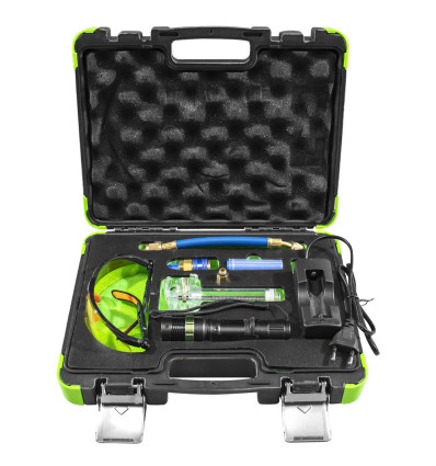 Mallettes outils - Kit de détection de fuite pour climatisation 53539