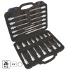Coffret à douilles - Coffret embouts 12 pans 26 pièces 13719