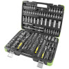 Coffret à douilles - Coffret de douilles chromées 179 pièces 6 pans 53571