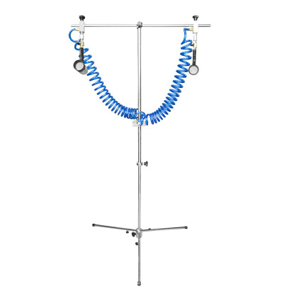 Outils pneumatiques - Support pneumatique avec 2 pistolets à sécher 53607