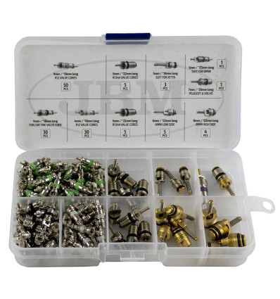Outillage - Ensemble de noyaux de soupape de climatiseur 53599