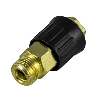 Outillage - Connecteur rapide avec fixateur de protection femelle - filetage externe 3/8” 14196