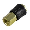 Outillage - Connecteur rapide avec fixateur de protection femelle - filetage interne ¼” 14198