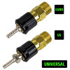 Outillage - Connecteur rapide avec fixateur de protection femelle - filetage interne ¼” 14198