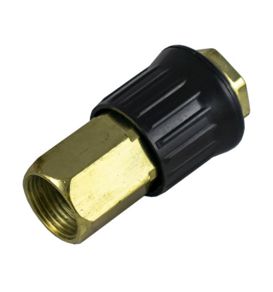 Outillage - Connecteur rapide avec fixateur de protection femelle - filetage interne 3/8” 14199