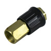 Outillage - Connecteur rapide avec fixateur de protection femelle - filetage interne 3/8” 14199