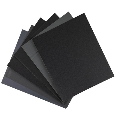 Outillage - Kit de 6 papiers émeris pour réf. 53673 14564