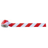 Outillage - Ruban de signalisation blanc et rouge - 200m 53811