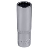 Douille - Douille 1/2" 12 pans 75mm long, 18mm, chrome 14511
