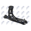 Bras de suspension - Bras des suspension avant pour Audi A3 12- inférieur gauche ZWD-AU-018