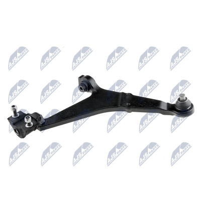 Bras de suspension - Bras des suspension avant pour Citroen Saxo 96 Peugeot 106 94- inférieur droit 16Mm ZWD-CT-013