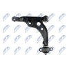 Bras de suspension - Bras des suspension avant pour Citroen Jumper 02 Fiat Ducato 02 Peugeot Boxer 02- gauche ZWD-CT-028