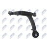 Bras de suspension - Bras des suspension avant pour Fiat Panda 03 inférieur gauche ZWD-FT-003