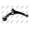 Bras de suspension - Bras des suspension avant pour Fiat Stilo 01-2003-12 Inferieur droit - Solide ZWD-FT-007