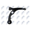 Bras de suspension - Bras des suspension avant pour Fiat Stilo 01-2003-12 Inferieur droit - Solide ZWD-FT-007