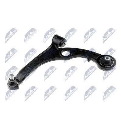 Bras de suspension - Bras des suspension avant pour Fiat Stilo 2003-12- Inferieur gauche - Solide ZWD-FT-008