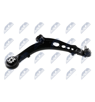 Bras de suspension - Bras des suspension avant pour Fiat Idea 04 Lancia Ypsilon 03 inférieur droit ZWD-FT-020