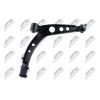 Bras de suspension - Bras des suspension avant pour Fiat Cinquecento Seicento600 0-70-91-1 07-91-01-10 inférieur droit ZWD-FT...