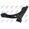 Bras de suspension - Bras des suspension avant pour Fiat Stilo 06 Bravo 07-14 Lancia Delta 08- inférieur droit ZWD-FT-028