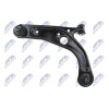 Bras de suspension - Bras des suspension avant pour Lancia Ypsilon 11-15 inférieur gauche ZWD-FT-039
