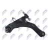 Bras de suspension - Bras des suspension avant pour Hyundai Elantra 00- inférieur gauche ZWD-HY-542