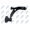 Bras de suspension - Bras des suspension avant pour Mazda 3 Bl 09- inférieur droit ZWD-MZ-098