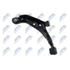 Bras de suspension - Bras des suspension avant pour Nissan Almera N15 95- inférieur gauche ZWD-NS-019