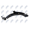 Bras de suspension - Bras des suspension avant pour Nissan Almera N16 00- inférieur droit ZWD-NS-057