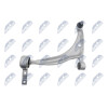 Bras de suspension - Bras des suspension avant pour Nissan Maxima A34 03-08 Altima 02-05 inférieur gauche ZWD-NS-128