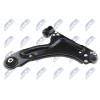 Bras de suspension - Bras des suspension avant pour Opel Corsa C 00- droit ZWD-PL-001