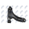 Bras de suspension - Bras des suspension avant pour Opel Corsa C 00- droit ZWD-PL-001